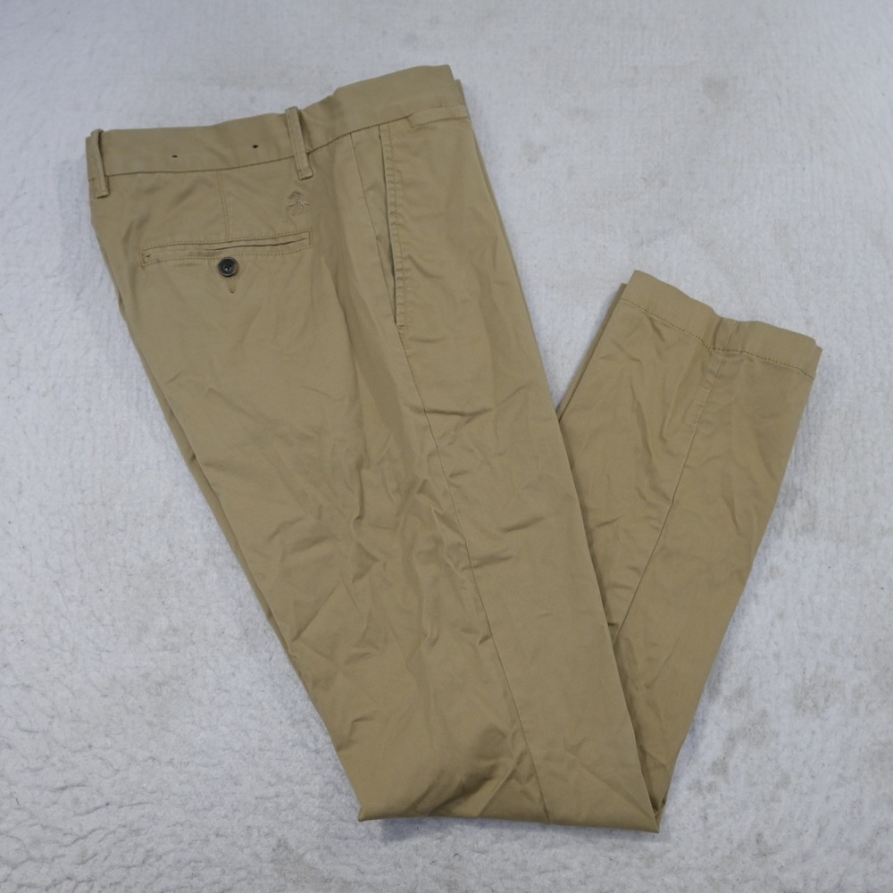 Original Penguin Chino Pants Mens 30x30 Slim Fit Khaki Stretch Casual